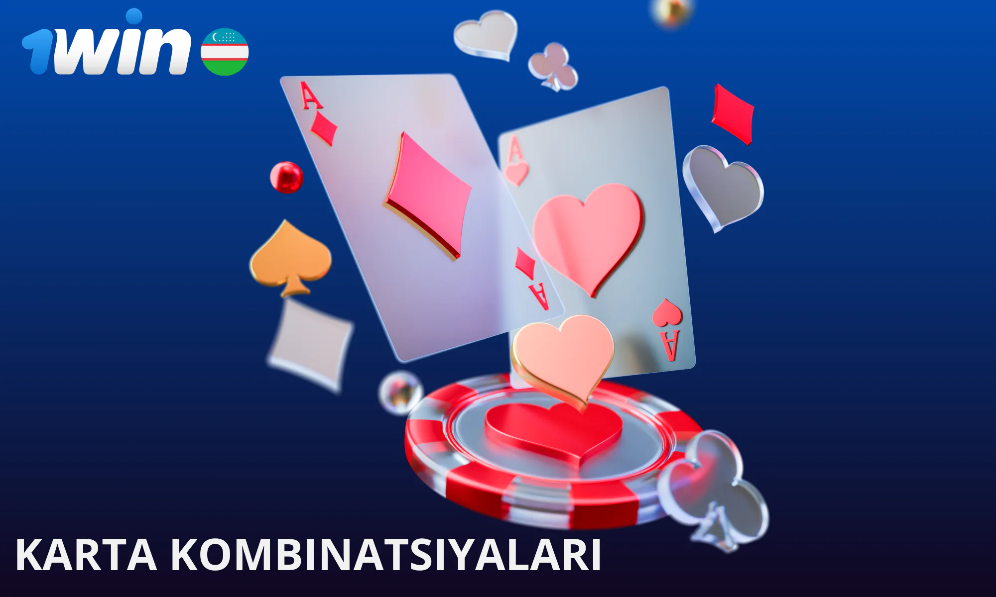 1win pokerda g’alaba qozonish uchun to’planishi mumkin bo’lgan kombinatsiyalar tavsifi