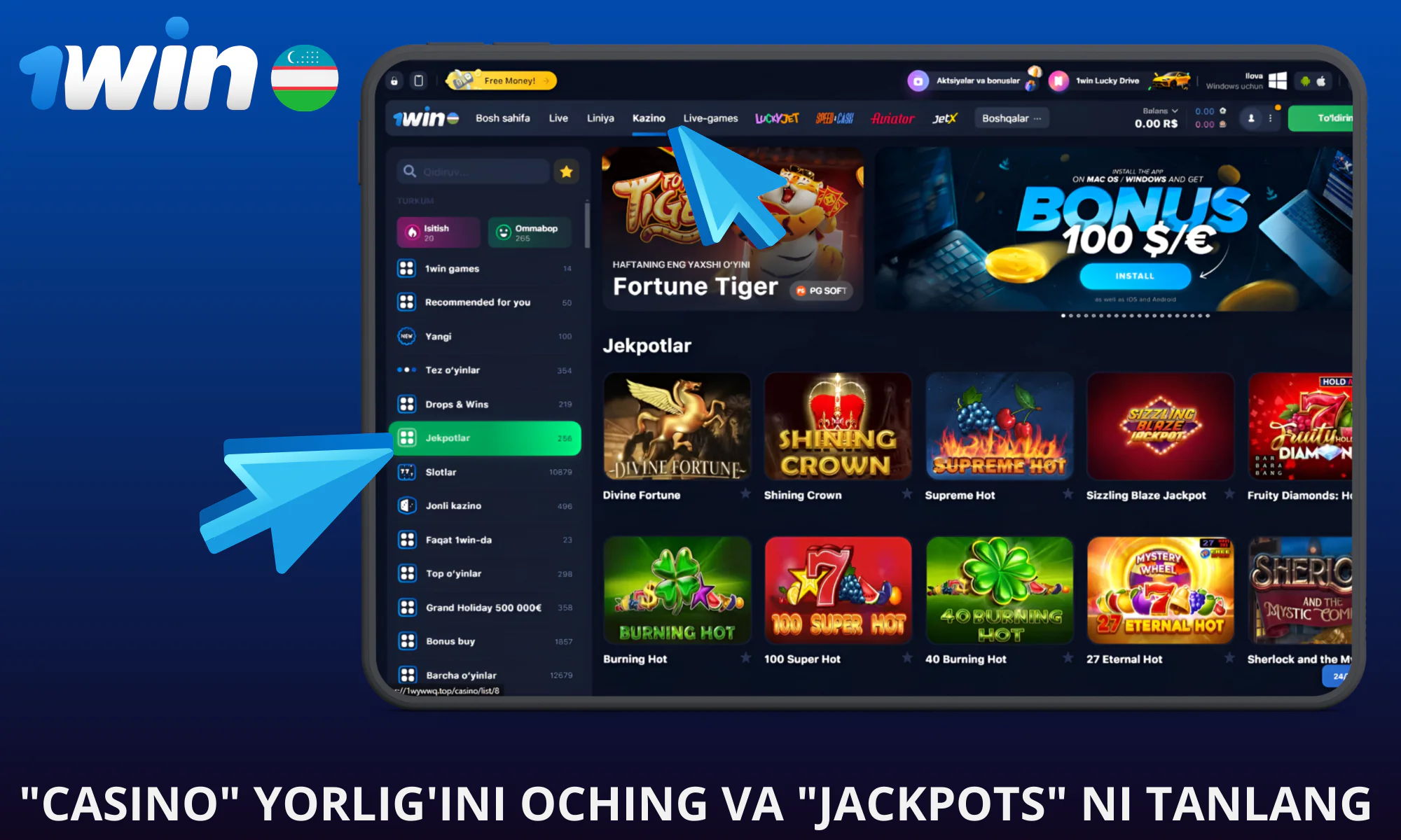 Bonificaciones para nuevos usuarios en tragamonedas con jackpots