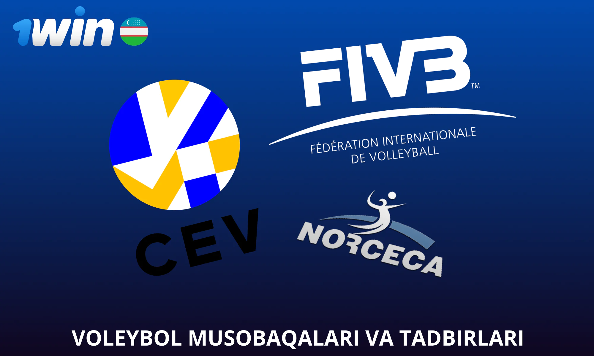 Voleybol bo'yicha keng ko'lamli musobaqalar va tadbirlarga pul tikish